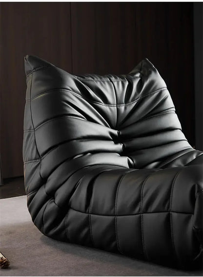 Oil wax leather caterpillar sofa, fashionable high-end atmosphere, living room, bedroom, shops and hotels can be used