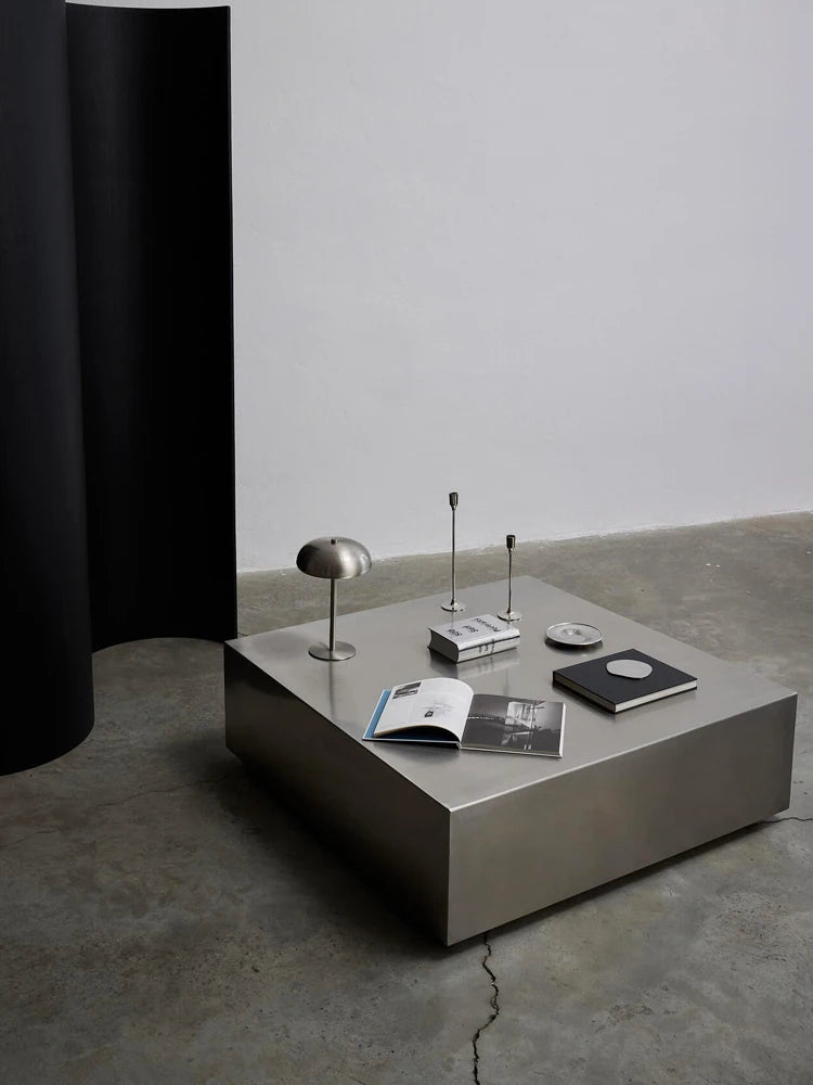 Unique Modern Coffee Table Metal Aesthetic Simple Living Room Decoration Coffee Table Center Italian Meubles Salon Furniture