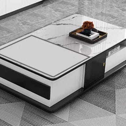 Multi Function Smart Coffee Table Luxury Cheap Rectangle Design Modern Coffee Table Nordic Tea Auxil Home Furniture