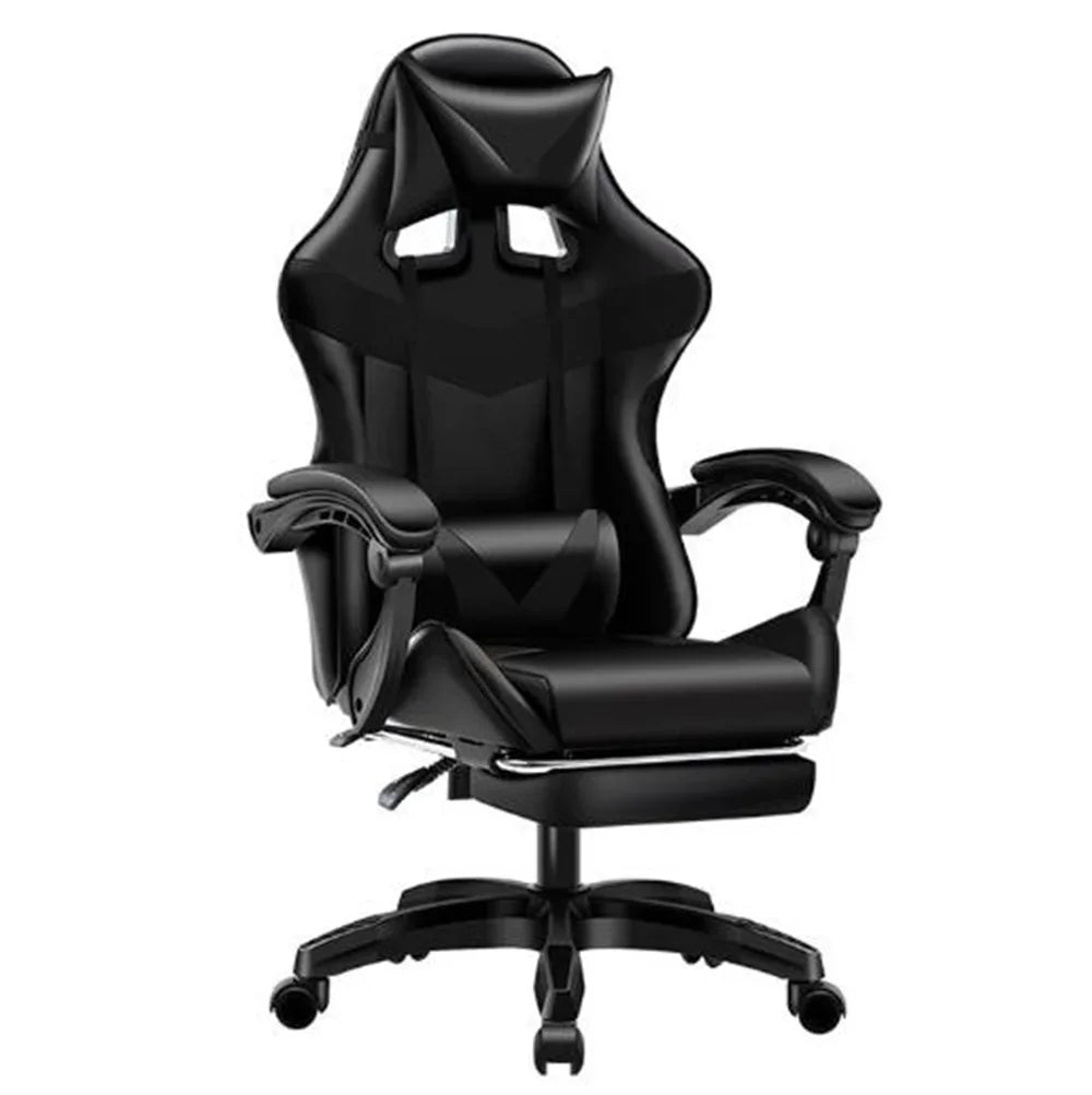 1 X Office Gaming Chair Lumbar Support Swivel Desk Armchair Wheels Office Home Chair Professional LOL Computer WCG