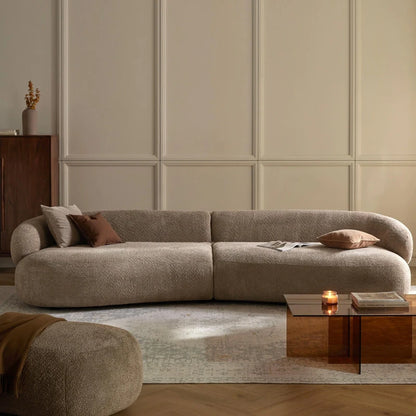 Designer Lounge Living Room Sofas Children Luxury Modern Nordic Sofas Canape Outdoor Curved Wood Divano Lounge Suite Furniture