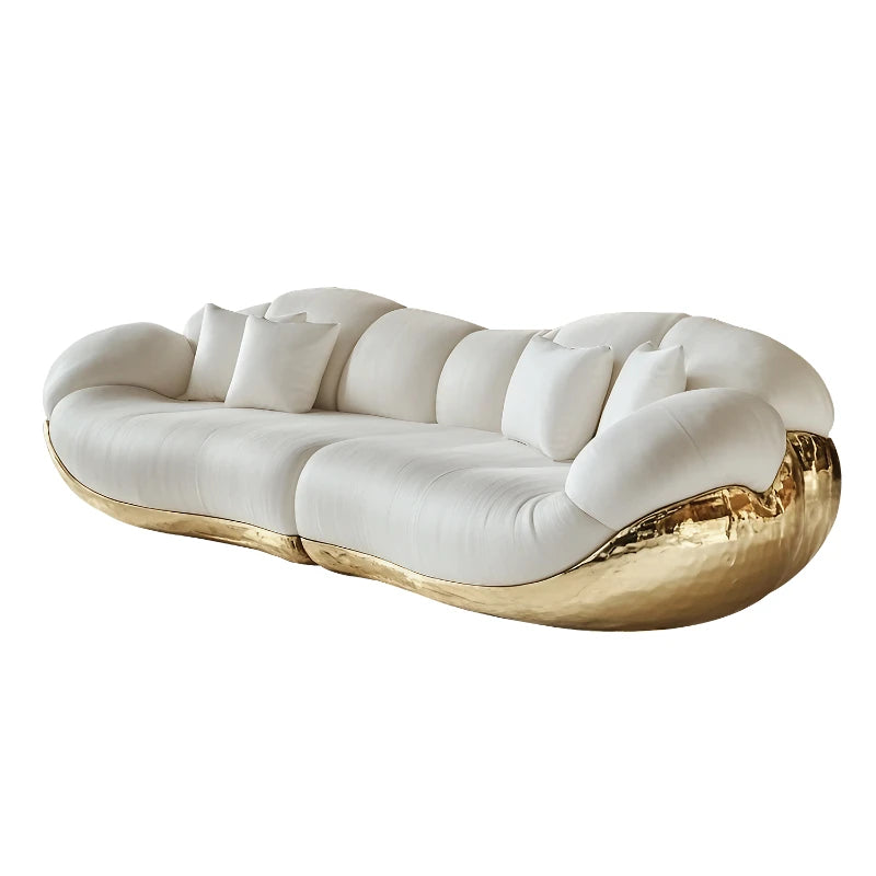 Sofa, comfort, artistic aesthetics, sofa villa, Italian light luxury