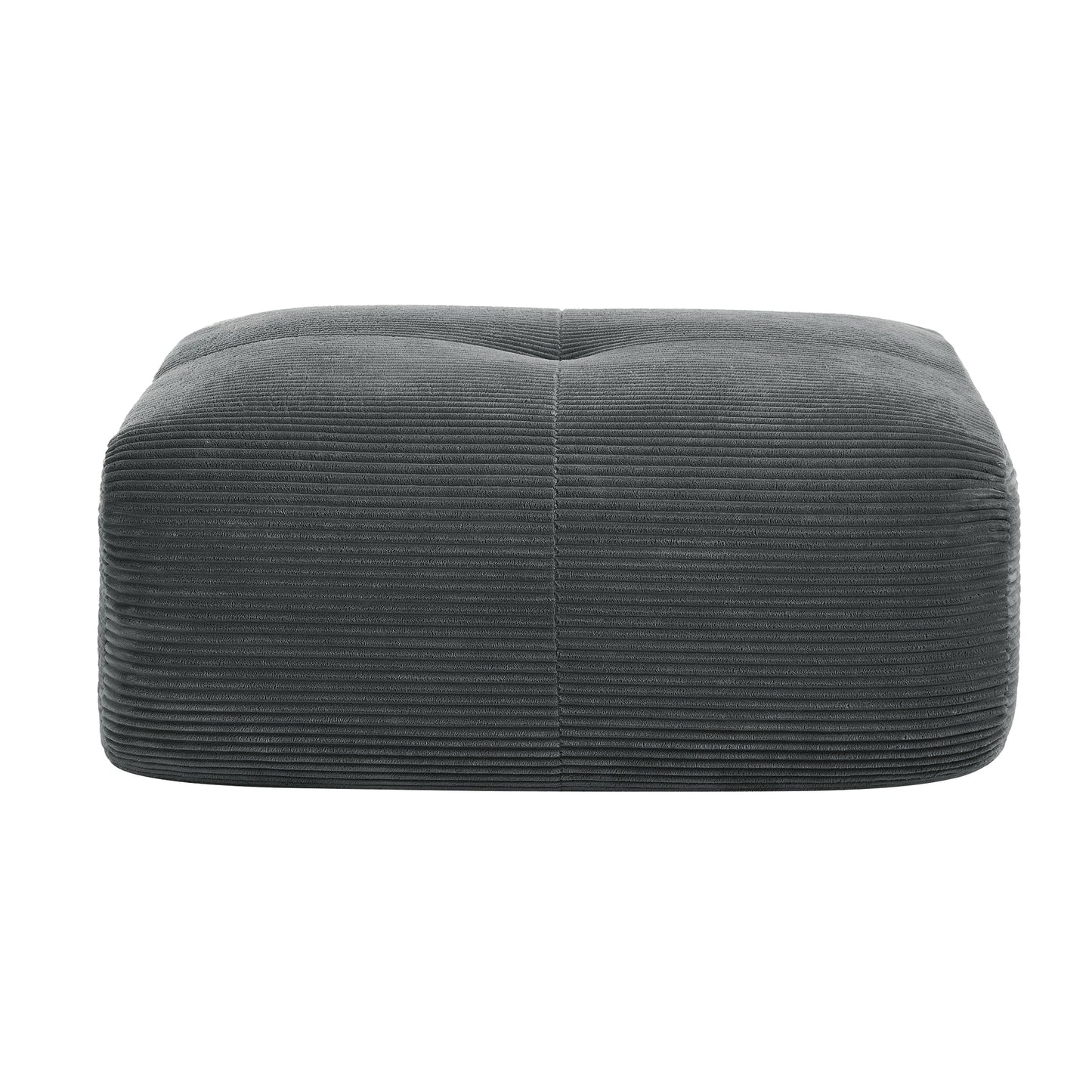 1piece Modern Lovely Sofa Without Armrests with Cushion, Living Room Furniture, Modular Corner Sofa, Premium Cordstock Fabric