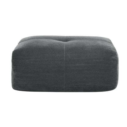 1piece Modern Lovely Sofa Without Armrests with Cushion, Living Room Furniture, Modular Corner Sofa, Premium Cordstock Fabric