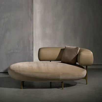Fabric Nordic Living Room Sofas for Living Room Modern Minimalist Wrought Iron Single Sofa Light Luxury Designer Home Sofa Chair