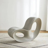 Nordic Light Luxury Outdoor Rocking Chair Durable Outdoor Recliner Leisure Modern Simple Chair Living Room Home Chaise Lounge