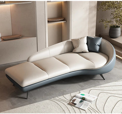 Modern curved sofa living room deck chair hotel homestay leisure beauty couch