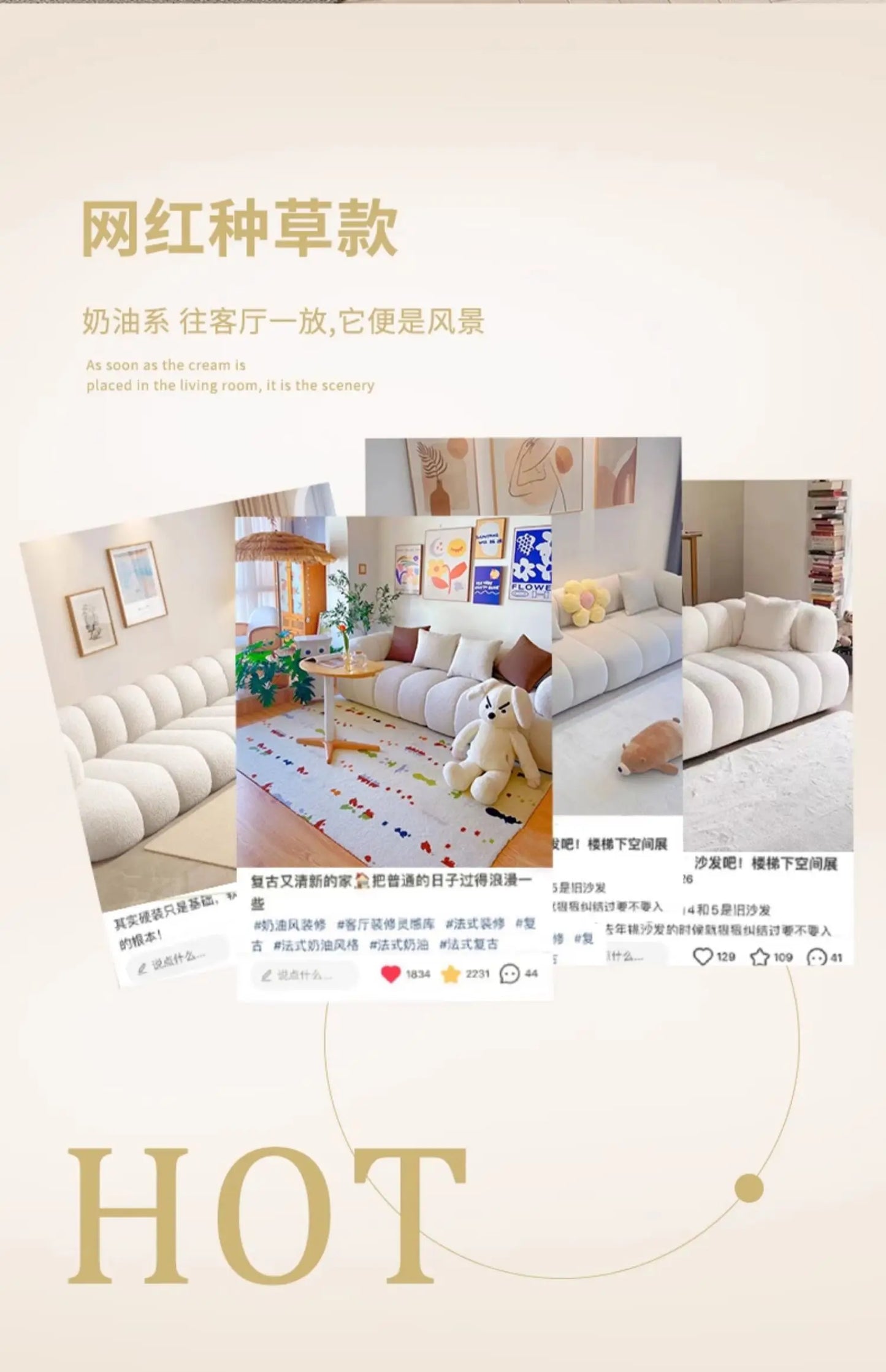 Soft Pillows Stylish European Modern Plush Reclining Sectional Sofa Comfortable Living Room Furniture Trendy Mueble Home Decor