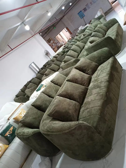 Light luxury sofa leather sofa luxury high-end new modern senior living room new Chinese European and American sofa