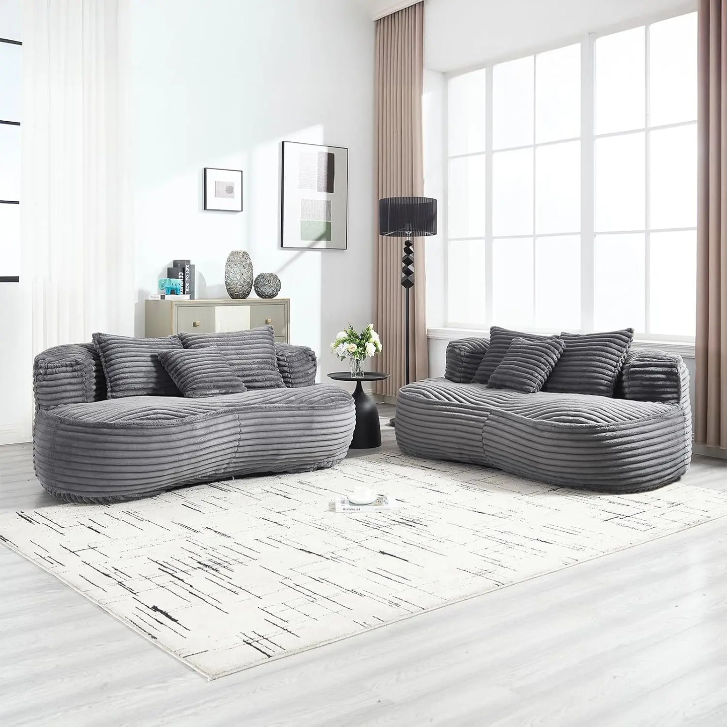 OEM/ODM Compression Sealed Vacuum Package Living Room Bedroom Memory Foam Lazy Sofa Bean Bag Couch