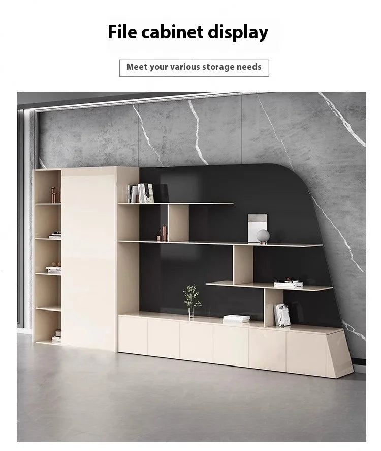 Designer Modern Office Desks Asthetic Luxury Storage Drawers Writing Executive Desk L Shaped Study Escritorios Office Furniture