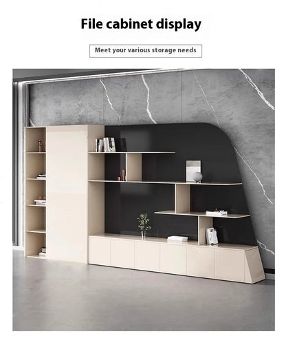 Designer Modern Office Desks Asthetic Luxury Storage Drawers Writing Executive Desk L Shaped Study Escritorios Office Furniture