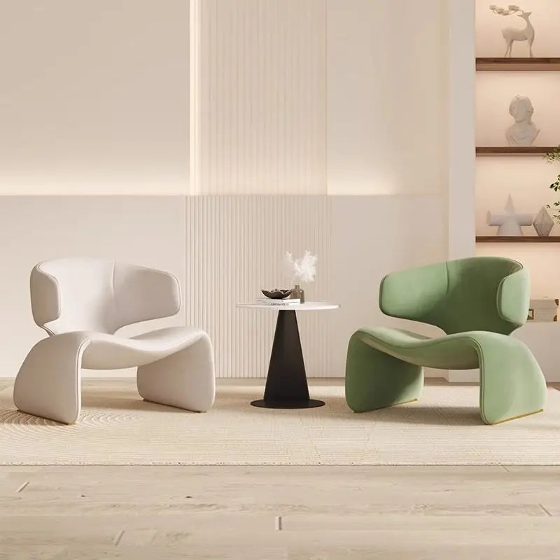 Modern Luxury Hugging Chair, High-end Lazy Sofa Chair, Home Office, Company Negotiation, Reception, Leisure Sofa for Home Use