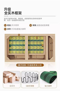 Very simple cream wind and cloud velvet fabric sofa small apartment living room straight row light luxury sofa