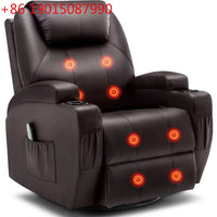 Recliner Chair,Rocking Chair with Massage and Heat,360° Swivel Recliner Chairs for Adults,for Bedroom,Nursery,Living Room Chairs