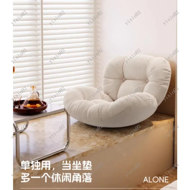 Lazy Sofa Rotating Egg Chair Rocking Recliner for Balcony Home Leisure