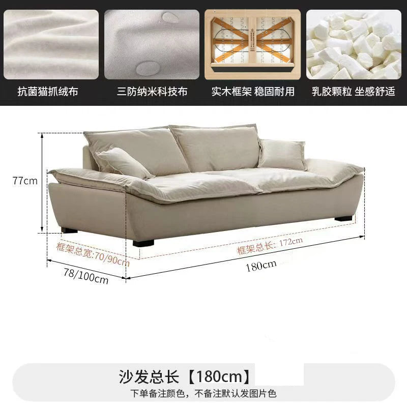 Love Seat Modern Living Room Sofas Nordic Luxury Floor Armchair Sectional Outdoor Sofa Patio Balcony Divano Hotel Furniture