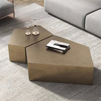 Glam Simple Coffee Table Ornaments Frame Design Storage Coffee Table Modern Aesthetic Meubles De Salon House Accessories