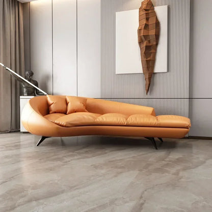 0 Chaise Longue Recliner Bedroom Living Room Light Luxury Single Fabric Leisure Lazy Sofa