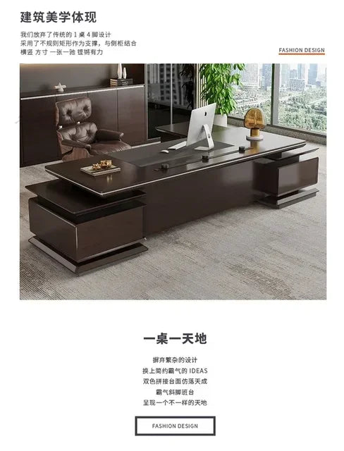 Aesthetic Executive Office Executive Desk Reading Minimalist Table Computer Tables Coffee Reception Tavolino Hotel Furniture