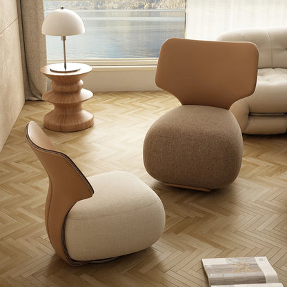European Comfort Living Room Chairs Swivel Nordic Single Comfy Lounge Chairs Adult Bedroom Relaxing Sillas De Sala Furniture