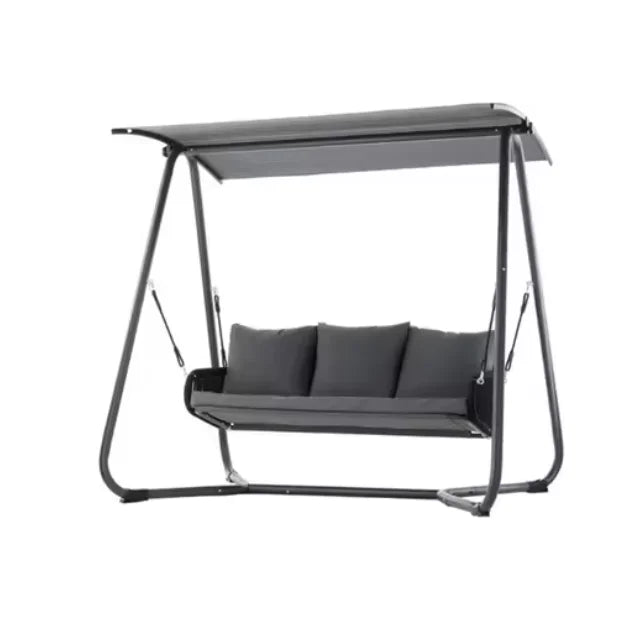 Aluminium Outdoor Patio Garden Furniture Set Conversation Set with Metal Sofa for Outdoor Leisure