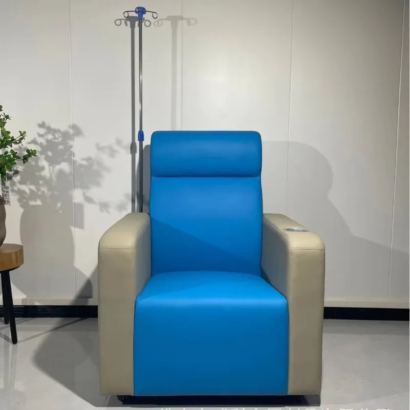 Soft Cushion Arm Support         Chair – Luxury Electric Medical Seating for Hospital Use
