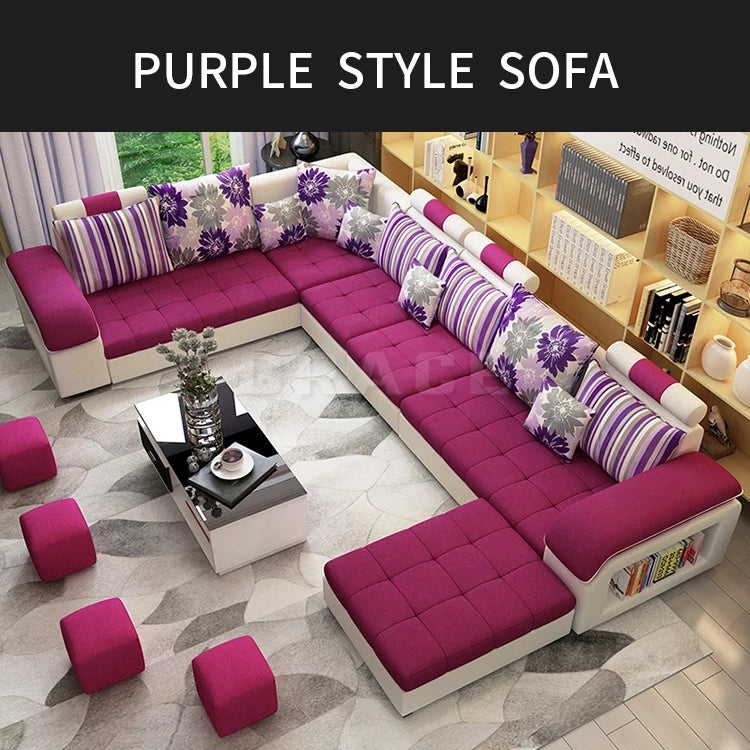 Hotel Composable Sofa Set Furniture Bed Sets Couch Living Room Home Luxury Sectional Sofas