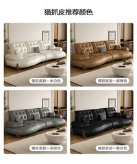 Postmodern Living Room Sofas Fabric Nordic Designer Modern Lounge Couch Lazy Replica Sleeper Princess Divano Salon Furniture