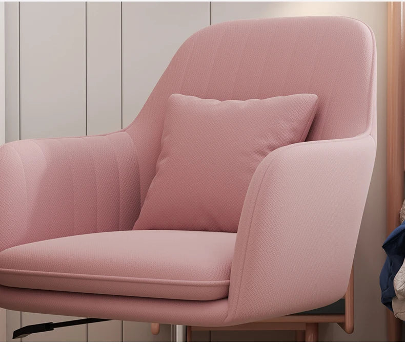 Lift Swivel Office Chairs Bedroom Home Armrest Backrest Leisure Computer Chair Student Dormitory Comfortable Learning Desk Chair