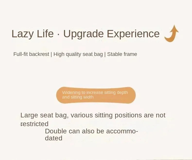 Adult Balcony Home Leisure Couch Sitting Room Single Sofa Internet Celebrity Rocking Chair