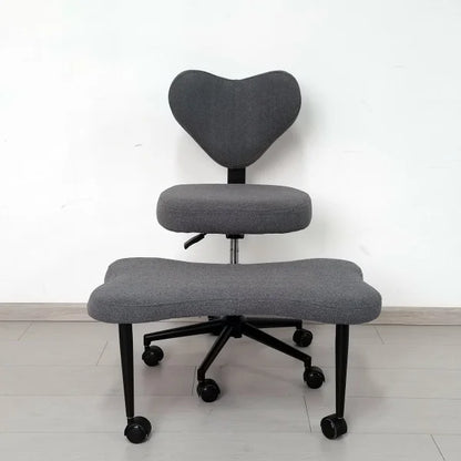 Cross Legged Office Chair – Meditation Seat with Lumbar Support for Desk Work, Yoga & Mindfulness Comfortable & Space-Saving