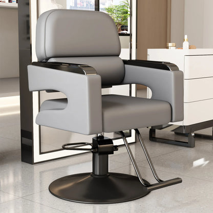 Creative Luxury Barber Chairs Modern Simple Style Minimalist Salon Chairs Space Saving Italian Friseurstuhl Salon Furniture