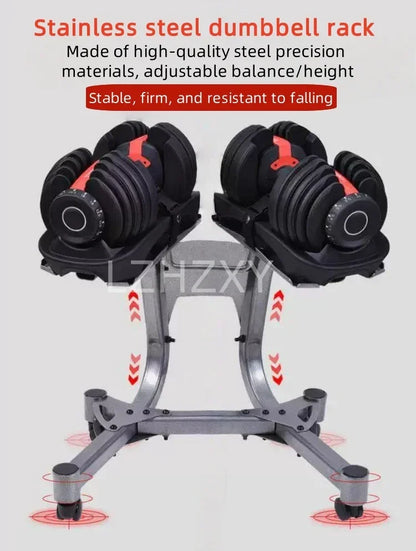 Adjustable dumbbell-specific movable stand home fitness equipment Large Fitness Equipment Integrated Sports and Entertainment
