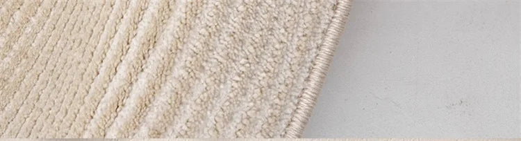 F132  Round living room minimalist sofa coffee table blanket premium light luxury cloakroom floor mat bedroom carpet
