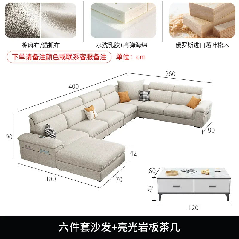 Minimalist Leather Frame Sofa Gaming Background Modular Sleeper Sofa Modern Recliner Lounge Lazy Women Divano Lounge Furniture
