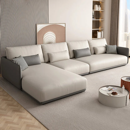 Designer Simple Soft Couches Living Room Comfortable Wood Luxury Modern Sofa Puffs Nordic Home Couch Wohnzimmer Home Furniture