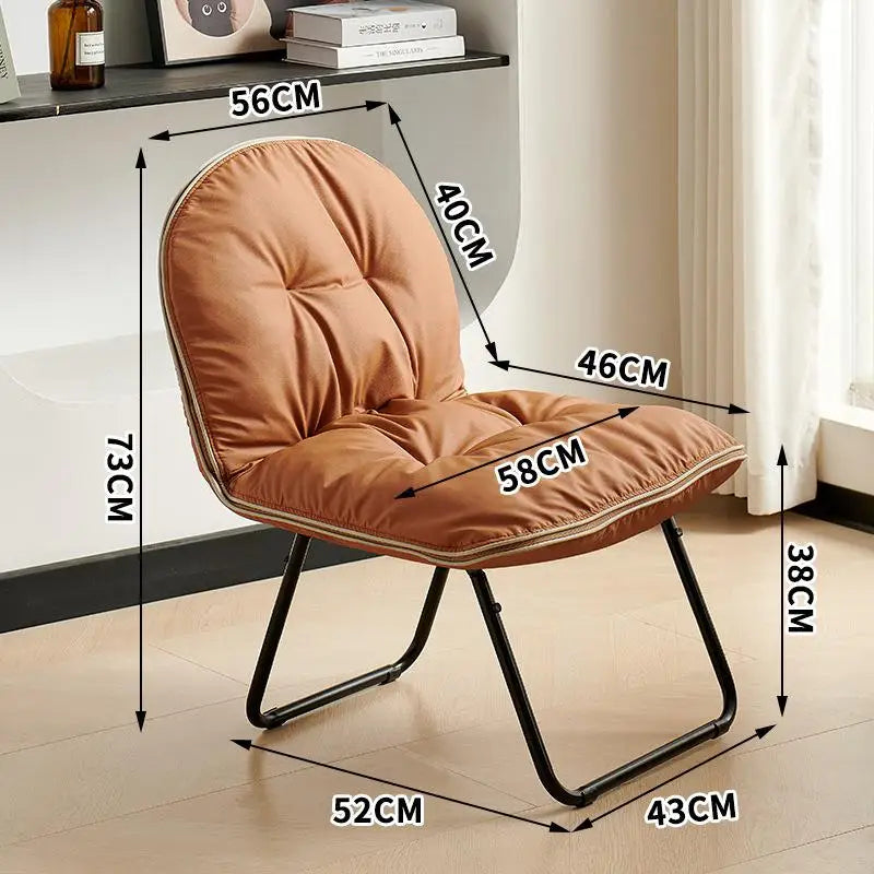 Fashionable, luxurious and comfortable sofa that can be folded and is portable. Single-person living room chair. Outdoor fishing
