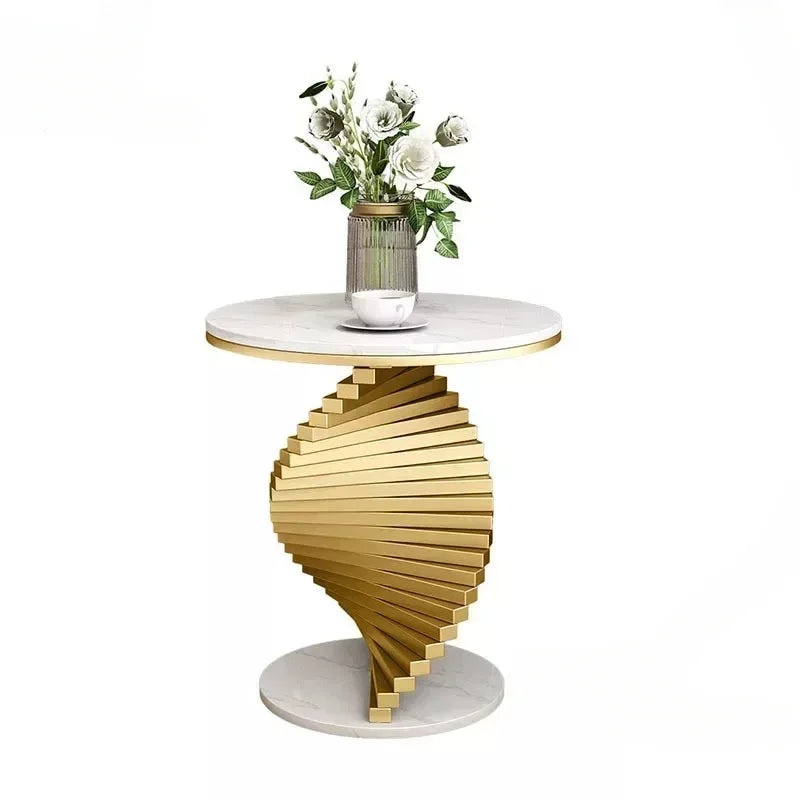 Nordic Leisure Bedroom Side Table Modern Marble Coffee Table for Living Room Furniture Nordic Designer Tables