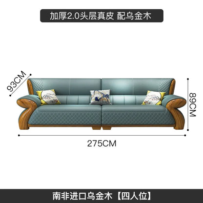 Aesthetic Nordic Living Room Sofas Pouf Leather Minimalist Modern Living Room Sofas Lounge Koltuk Takımı Postmodern Furniture