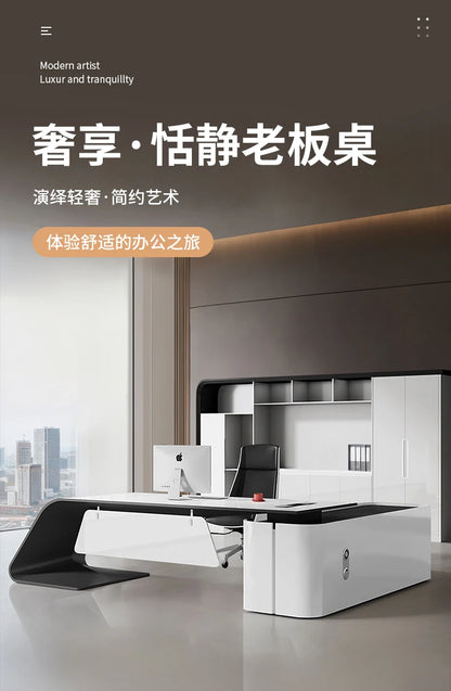 Adjustable Gaming Office Desk Organizers Storage Multifunctional Office Desk Lshaped Folding Escrivaninha Commercial Furniture