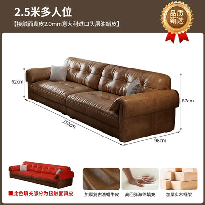 Leather Corner Living Room Sofas Armchair Minimalist Lazy Lounge Living Room Sofas Hallway Designer Muebles Postmodern Furniture