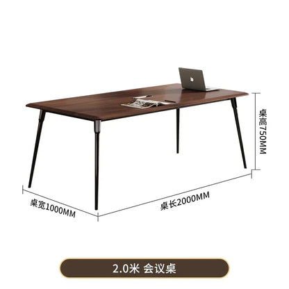 Filing Cabinet Luxury Large Computer Tables Modern Minimalist Executive Manager President Table Office Combination Furniture