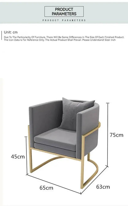 Metal Armchair Plastic Japanese Back Room Restaurant Support Cute Dining Designer Lounge Chairs Living Nordic Sillas Furniture