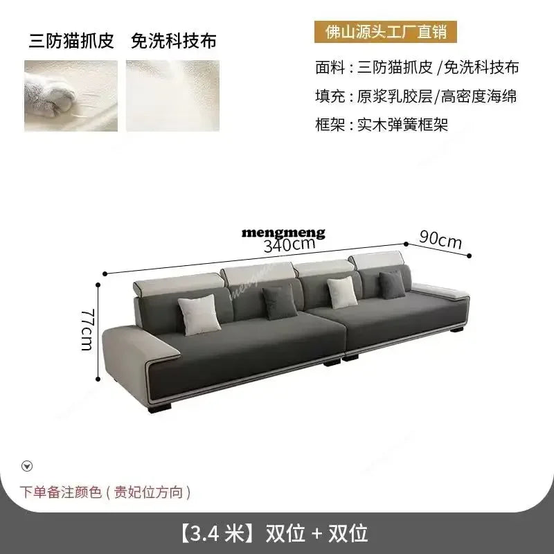 Lounge Sectional Sofas Chaise Longue Bed Italian Modern Sofa Living Room Armchair Trendy Minimalist Divano Unique Furniture
