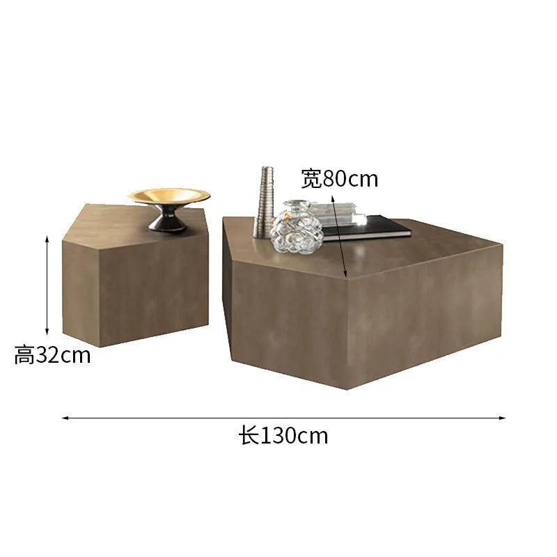 Glam Simple Coffee Table Ornaments Frame Design Storage Coffee Table Modern Aesthetic Meubles De Salon House Accessories