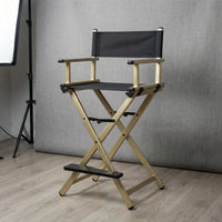 High Aluminum Frame Makeup Artist Director Chair Foldable Outdoor Furniture Lightweight Portable Folding Director Makeup Chair