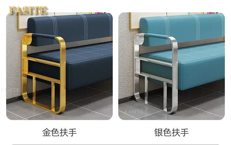 Office reception small apartment sofa barber shop waiting chair rental house clothing beauty salon lounge