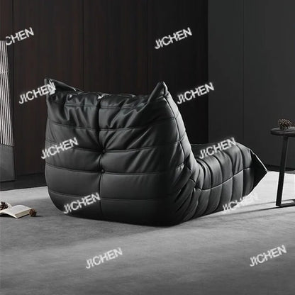 Caterpillar  Sofa Recliner Chair Small Couch Single Seat for Bedroom Balcony Minimalist Living Room Floor Lounge