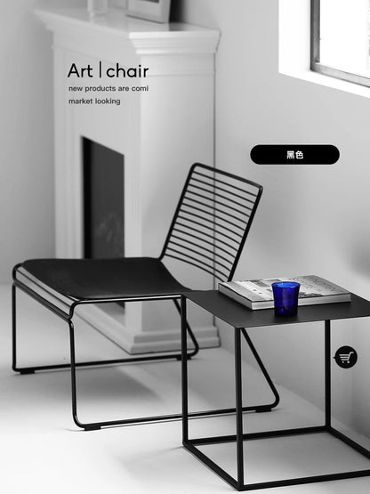 Nordic Courtyard Garden Chair Leisure Simple Combination Terrace Garden Chair Coffee Table Aluminum Furniture Садовый Стул MHHYY
